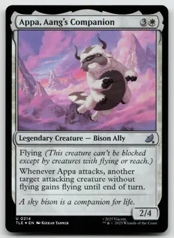 Appa, Aang's Companion (0214) U Foil Avatar: The Last Airbender: Eternal-Legal - Image 1