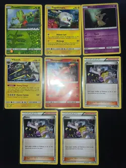 8x Lot Bundle set of SM XY Black Star Cosmos Stamped Promos Pokemon Cards YY8 1 - Image 2