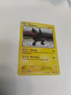 Zekrom BW005 Black Star Promo Holo Card Black White Pokemon TCG 2011 - Image 2