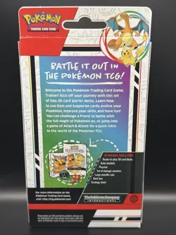 Pokemon Demo Decks Charizard GX & Pikachu GX Cards Set - Image 2