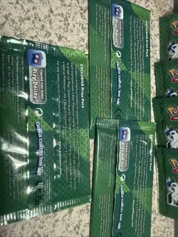 7- SEALED PACKS of 2026 PLAY! POKEMON PRIZE PACK SERIES 8 BOOSTER GAME CARDS - Image 2