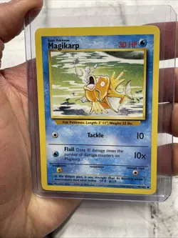 Pokemon TCG Magikarp Base 35/102 Regular NM/MT Vintage Uncommon Pokemon - Image 1
