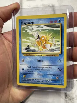 Pokemon TCG Magikarp Base 35/102 Regular NM/MT Vintage Uncommon Pokemon - Image 2