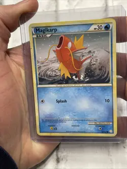 Pokemon HeartGold SoulSilver Common Magikarp 72/123 LP Lightly Player 2010 Card - Image 1