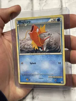 Pokemon HeartGold SoulSilver Common Magikarp 72/123 LP Lightly Player 2010 Card - Image 2