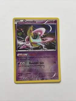 Cresselia 70/162 Rev Reverse Holo XY Breakthrough Pokemon NM - Image 1