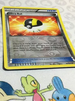 D1388 POKEMON TCG PLASMA BLAST ULTRA BALL 90 REVERSE HOLO NM UNCOMMON - Image 2