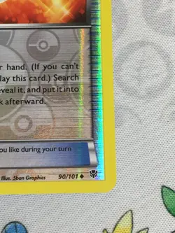 D1388 POKEMON TCG PLASMA BLAST ULTRA BALL 90 REVERSE HOLO NM UNCOMMON - Image 5