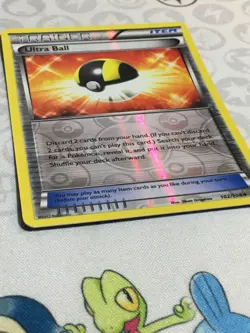 D1387 POKEMON TCG DARK EXPLORERS ULTRA BALL 102 REVERSE HOLO LP UNCOMMON - Image 2