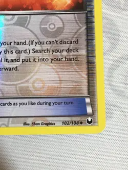 D1387 POKEMON TCG DARK EXPLORERS ULTRA BALL 102 REVERSE HOLO LP UNCOMMON - Image 5