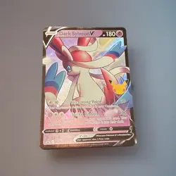 Dark Sylveon V SWSH134 Holo Black Star Promo Pokemon Card NM - Image 1