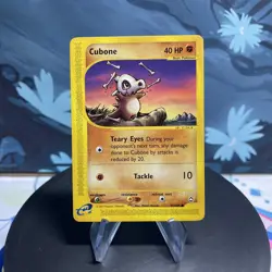 Pokemon Cubone 72/147 Aquapolis E Series LP - Image 1