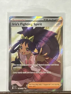Pokemon TCG Iris's Fighting Spirit Journey Together Full Art Card 180/159 - Image 1