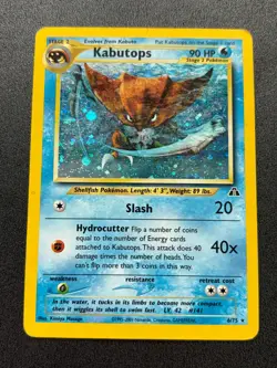 Pokemon TCG Neo Discovery -Kabutops- Holo Rare 6/75 - Image 1