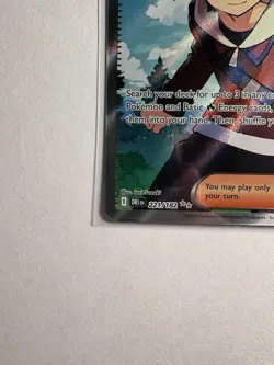 Pokemon TCG Ethan's Adventure Full Art Trainer Card 221/182 Destined Rivals NM - Image 2