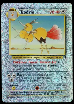 Pokemon TCG Dodrio Reverse Holo Legendary Collection 41/110 WOTC MP - Image 1