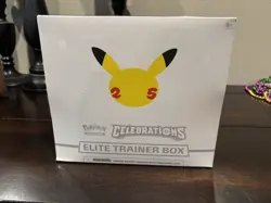 Pokemon Celebrations Elite Trainer Box ETB 25th New Sealed 820650809439 - Image 1