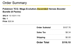 4x Pokemon TCG Mega Evolution Ascended Heroes Booster Bundle PRESALE - Image 2