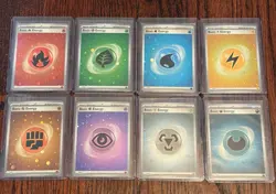 Pokemon 151 Cards HD Energy SVE Cosmos Holo Complete set of 8 - Image 1