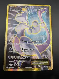 Mewtwo EX Full Art 103/108 Pokemon XY Evolutions Ultra Rare Near Mint 2016 - Image 3