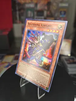 Beginning Knight DOCS-EN022 Dimension of Chaos 1st Edition Super Rare Yu-Gi-Oh - Image 2