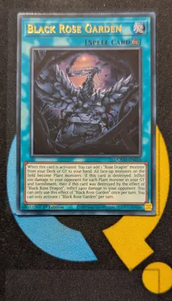 DOOD-EN055 Black Rose Garden Ultra Rare 1st Ed YuGiOh - Image 1