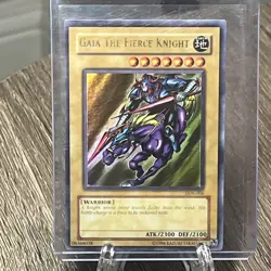 Gaia the Fierce Knight – LOB-006 – Ultra Rare – NM/M – Yu-Gi-Oh! - Image 1