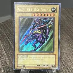 Gaia the Fierce Knight – LOB-006 – Ultra Rare – NM/M – Yu-Gi-Oh! - Image 2