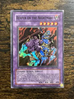 Reaper on the Nightmare PGD-078 Super Rare 1st Edition Moderate Play Yu-Gi-Oh! - Image 1