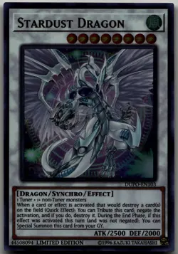 Stardust Dragon Ultra Rare Duel Power DUPO-EN103 LP - Image 1