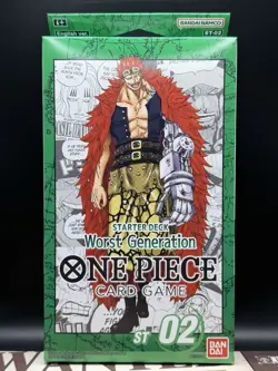 One Piece TCG: Worst Generation Starter Deck - ST-02 - Brand New - Sealed 811039038397 - Image 1