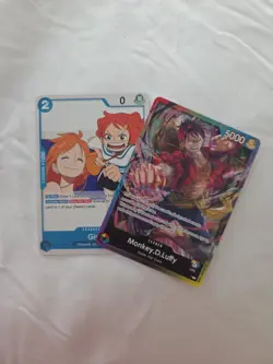 One Piece Release Event Promo Pack Sealed Girl And Monkey.D.Luffy - Image 1