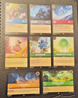 70x Disney Lorcana Card Lot ( Commons Uncommons & Rares Various Sets NM ) - Image 1
