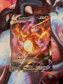 Charizard VMAX SWSH261 Charizard UPC Box Promo Holo NM Pokemon Card 2022 - Image 1
