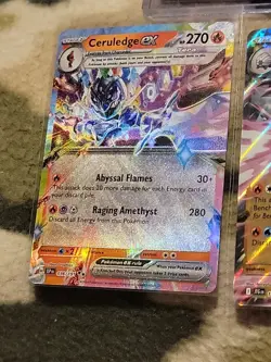 Lot Of 5 Pokemon Tcg Cards EX Tera - Image 4