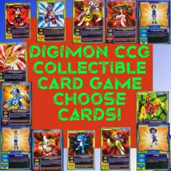 Digimon Collectible Card Game CCG DM DV DD MD Singles Choose Cards! - Image 1