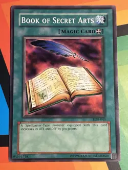Yu-Gi-Oh TCG Book Of Secret Arts LOB-043 Unlimited Regular Common Card NM x1 - Image 1