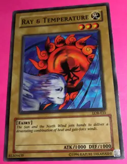 Ray & Temperature LOB-035 Yu-Gi-Oh! Card Unlimited - Image 1