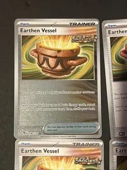 Pokemon - EARTHEN VESSEL 6x CARD LOT 106/131 Prismatic Evolution 1 is rev holo - Image 2