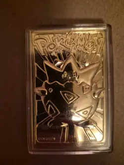 Togepi 23K Gold Plated Trading Card Pokemon 1999 Nintendo [Limited Edition] - Image 3
