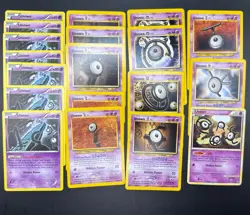 Unown Vintage Pokemon Card Lot 19 Cards Total MP - Image 1