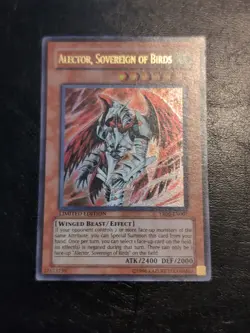 Yu-Gi-Oh! ULTRA RARE HOLO CARD ALECTOR SOVEREIGN OF BIRDS YR05-EN001 VLP - Image 1