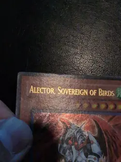 Yu-Gi-Oh! ULTRA RARE HOLO CARD ALECTOR SOVEREIGN OF BIRDS YR05-EN001 VLP - Image 3