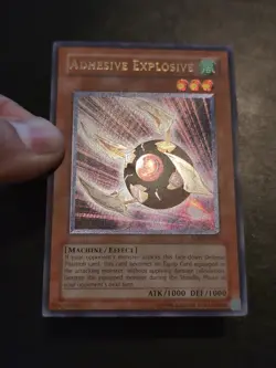 Yu-Gi-Oh! ULTIMATE RARE HOLO CARD ADHESIVE EXPLOSIVE SOI-EN011 VLP - Image 2