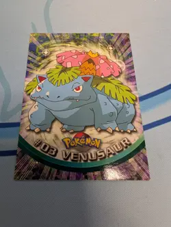 Venusaur #3 - Topps Pokemon Card TV Animation Series 1 - Image 1