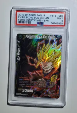 Dragon Ball Super Card - Finishing Blow Son Gohan BT6-092 SPR PSA 9 - Image 1