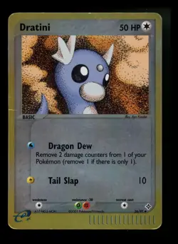Dratini 26/97 EX Dragon 2003 Reverse Holo e-Series Pokemon Card TCG - Image 1