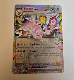 Pokemon Espeon ex 034/131 Prize Pack Series Cards Holo New In Hand Ready To Ship - Image 1