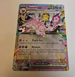 Pokemon Espeon ex 034/131 Prize Pack Series Cards Holo New In Hand Ready To Ship - Image 2