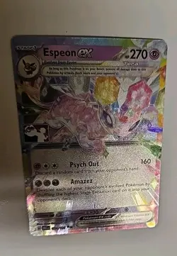 Pokemon Espeon ex 034/131 Prize Pack Series Cards Holo New In Hand Ready To Ship - Image 3